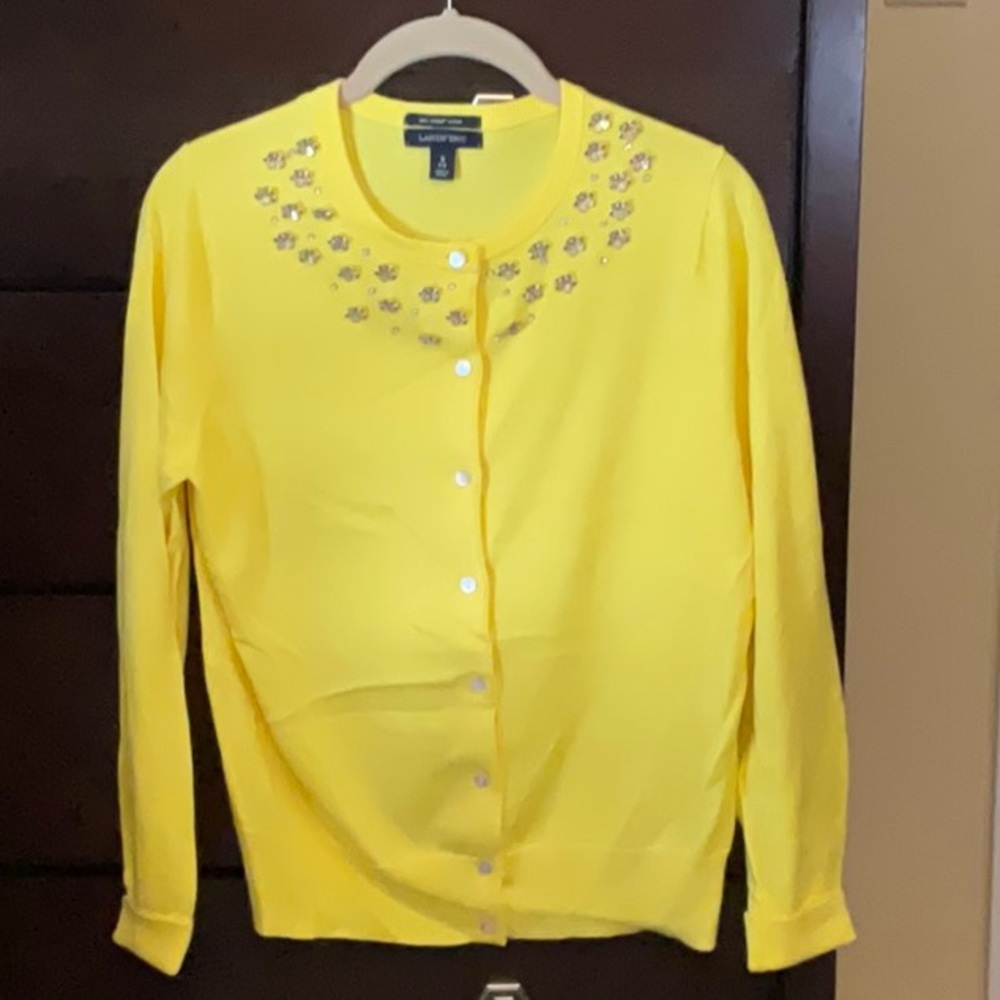NEW, NEVER WORN, LAND’S END EMBELLISHED SWEATER